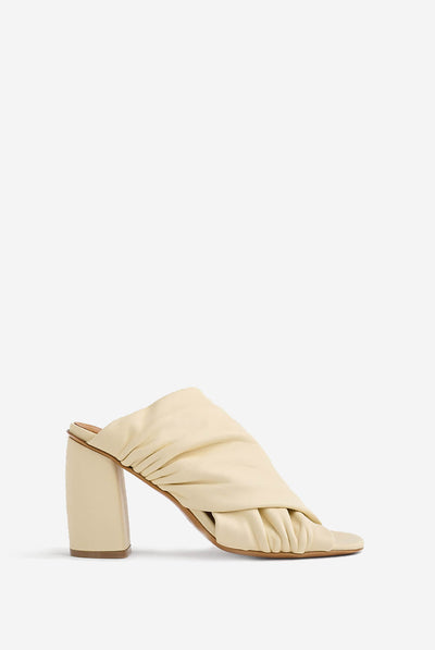 Nappa Leather Heeled Sandals