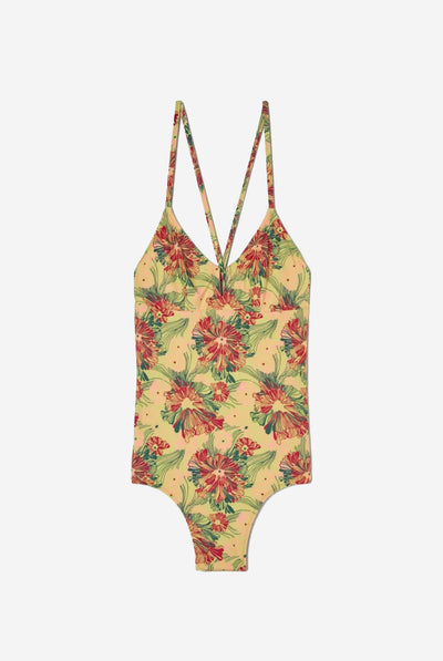 CORAL SPRING ONE PIECE SWIMSUIT